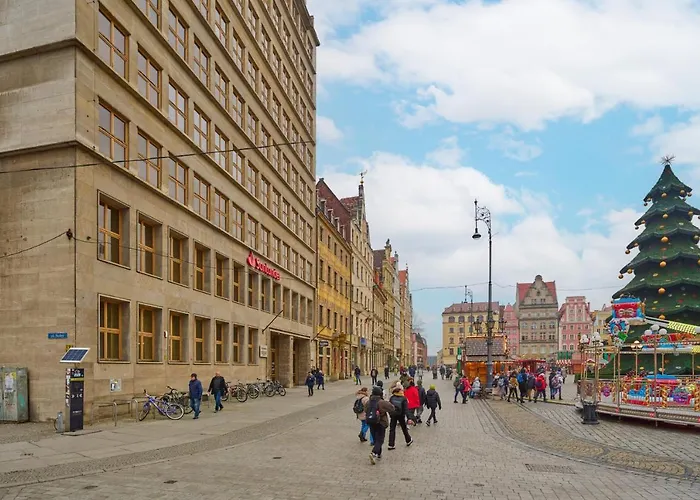 The Market Square Siedmiu Elektorow By Renters Daire Wroclaw